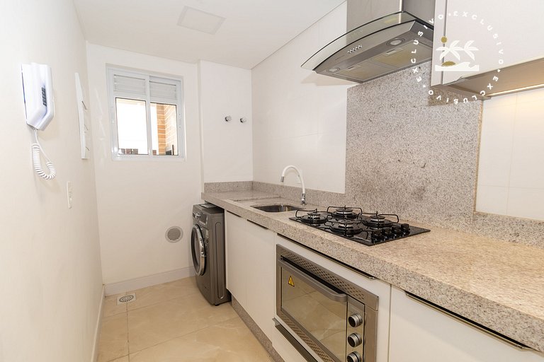 Terrazzo 503B - Apto 2 quartos em condomínio de luxo à 300 m