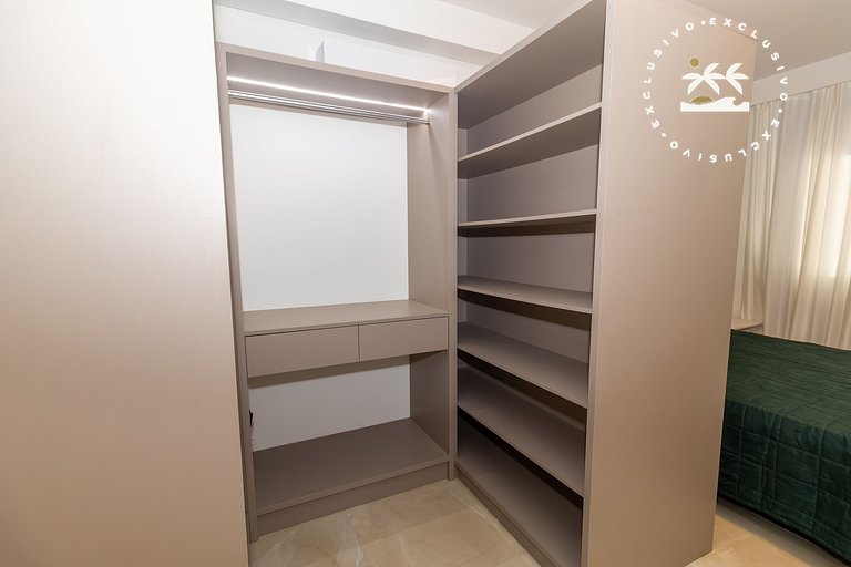 Terrazzo 503B - Apto 2 quartos em condomínio de luxo à 300 m