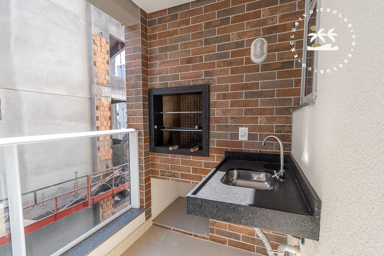 Terrazzo 503B - Apto 2 quartos em condomínio de luxo à 300 m