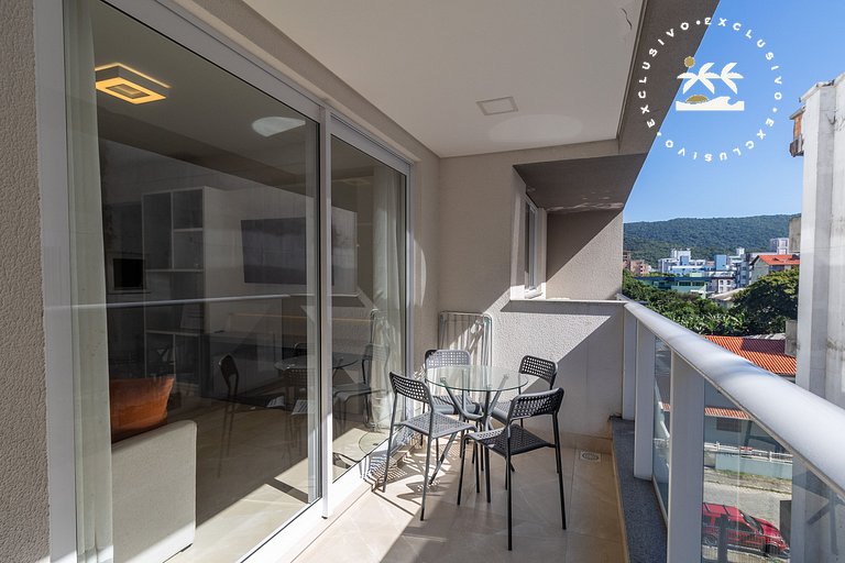 Terrazzo 503B - Apto 2 quartos em condomínio de luxo à 300 m