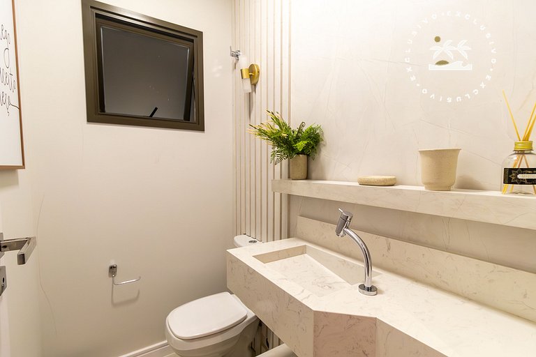 Recanto dos Girassóis 206 - 2 Suites - 1 Parking Space | Bom