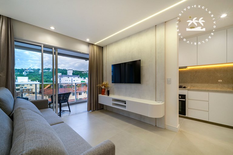 Barbados 302 - Apartamento com 2 suítes - 200 metros da prai