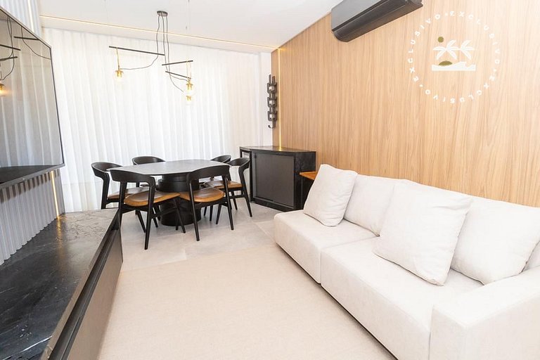 Solar do Atlântico 102 - Excelente apartamento 2 suítes em c