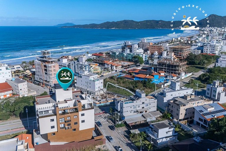 Brisas do Sul 102 - Excelente apartamento 2 quartos com vist