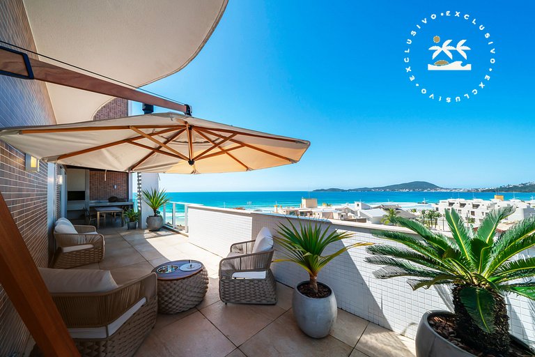 Varandas do Atlântico 502A – Frente Mar em Bombas