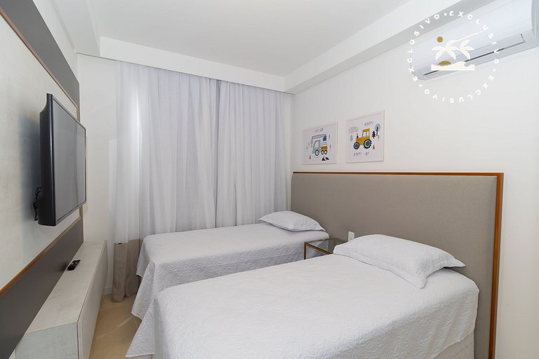 Terrazzo 502a - Apartamento 01 suíte - Acomoda até 06 pessoa