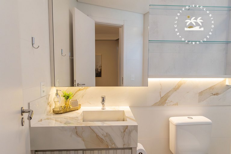 Terrazzo 502a - Apartamento 01 suíte - Acomoda até 06 pessoa