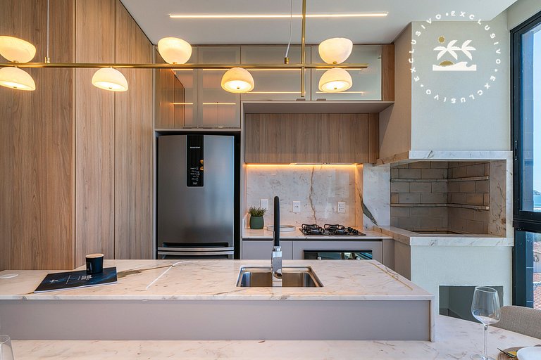 East Wind 202 - Depto 3 suítes a 30 metros de la playa del M