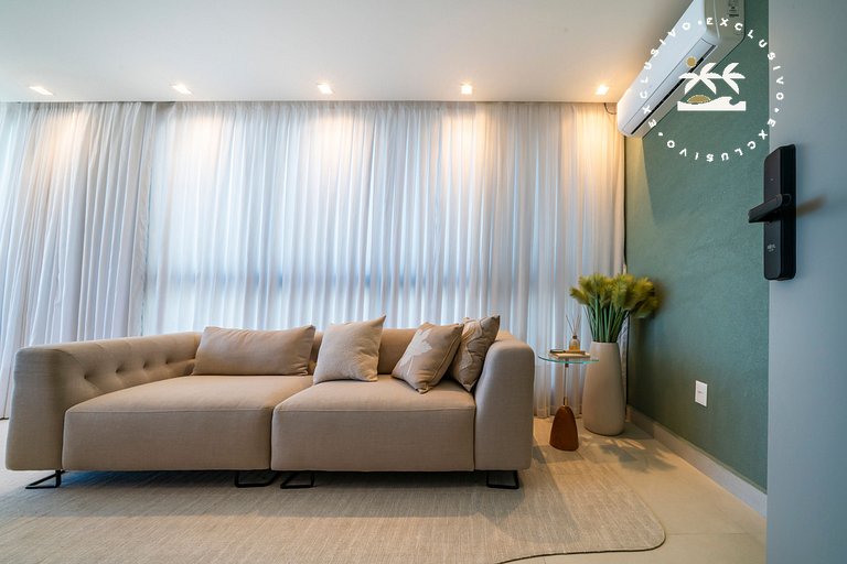 East Wind 202 - Depto 3 suítes a 30 metros de la playa del M