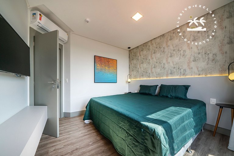 AION suítes 306 - Compacto e luxuoso Loft - Rooftop com pisc