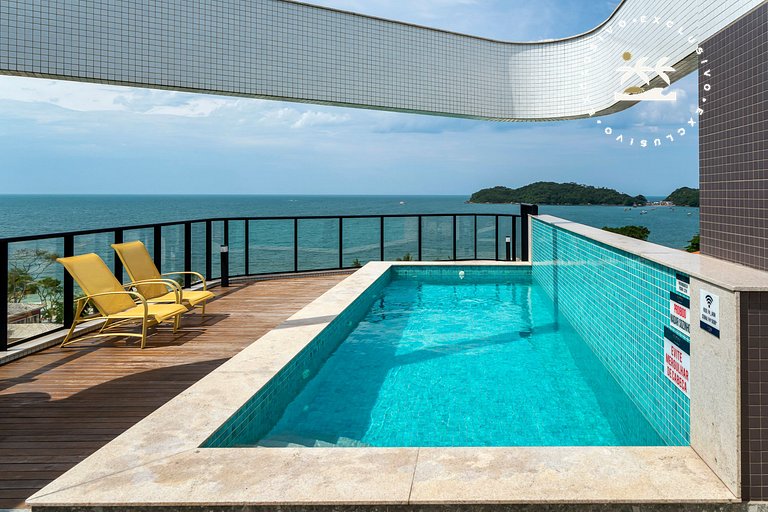 Aion 306 - Duplex compacto com 2 quartos - 50 metros do mar!