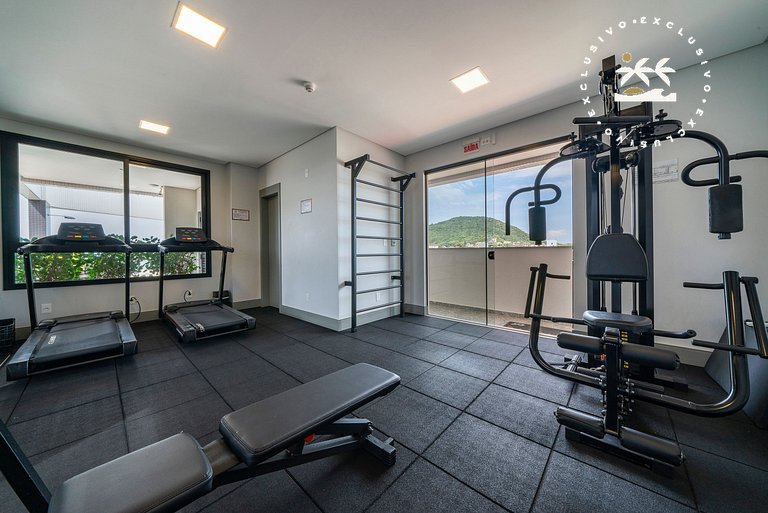 Aion 306 - Duplex compacto com 2 quartos - 50 metros do mar!