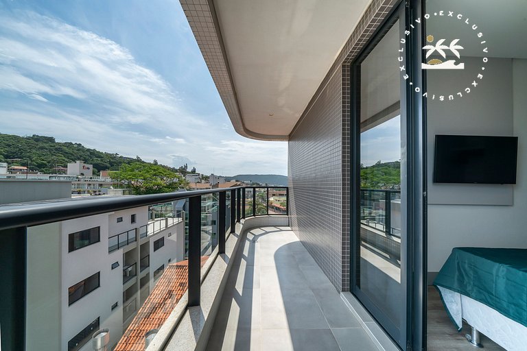 Aion 306 - Duplex compacto com 2 quartos - 50 metros do mar!