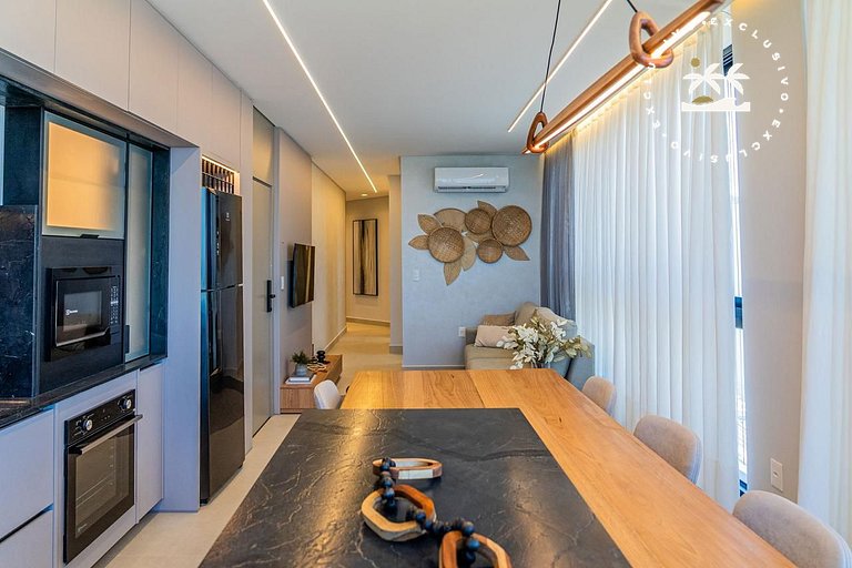 East Wind 201 - Depto 3 suítes a 30 metros de la playa del M