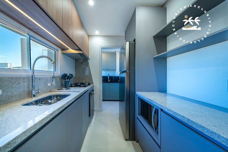 Barbados 203 - Apto 2 suítes na Praia de Bombas