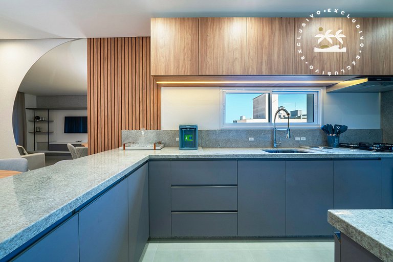 Barbados 203 - Apto 2 suítes na Praia de Bombas