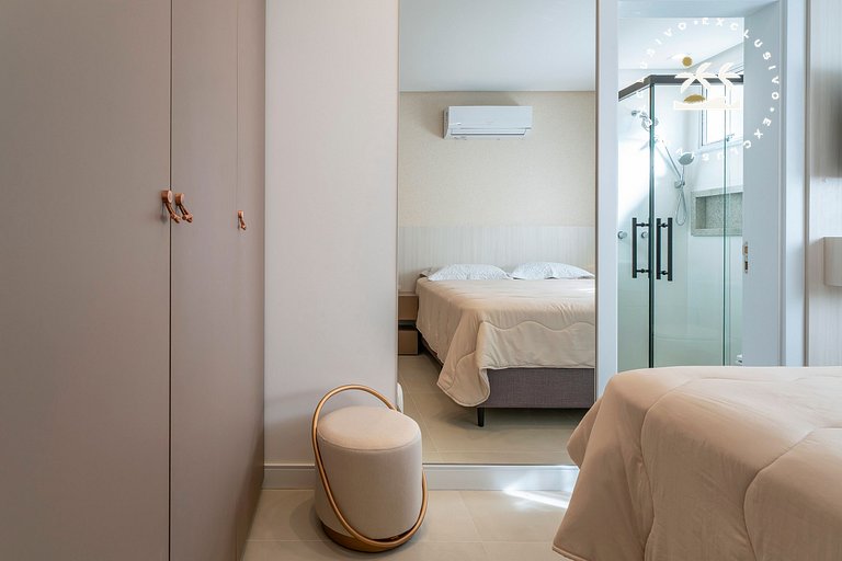 Barbados 203 - Apto 2 suítes na Praia de Bombas