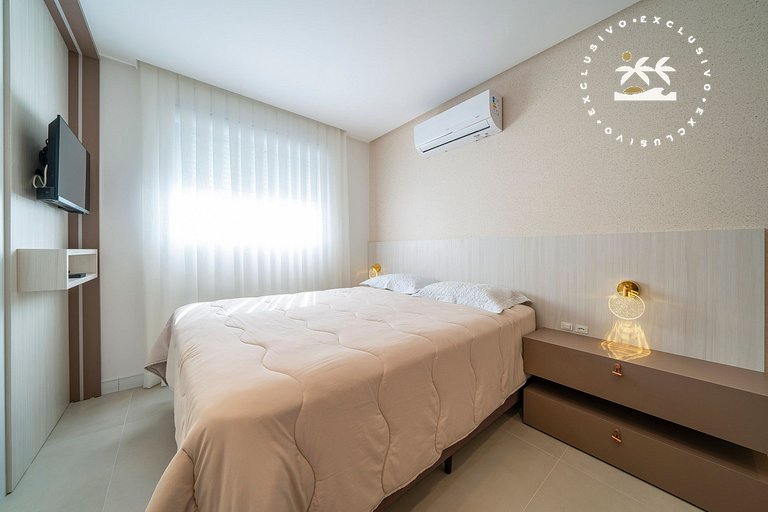 Barbados 203 - Apto 2 suítes na Praia de Bombas