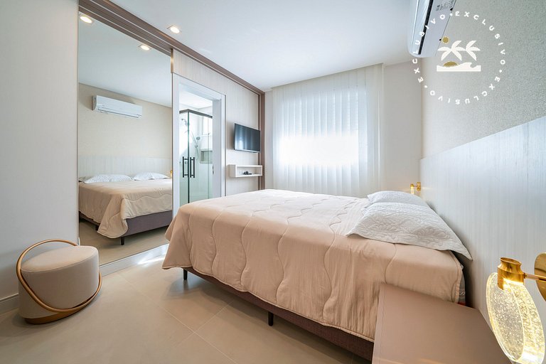 Barbados 203 - Apto 2 suítes na Praia de Bombas