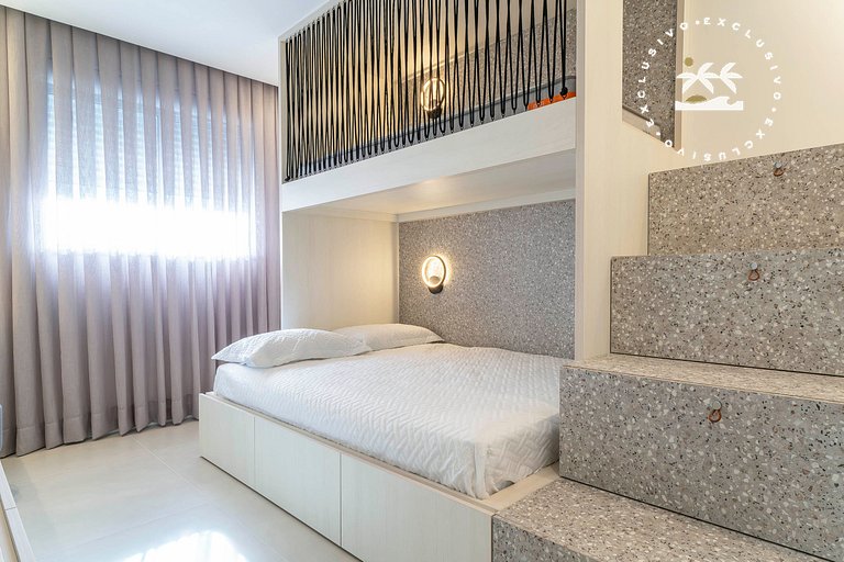 Barbados 203 - Apto 2 suítes na Praia de Bombas