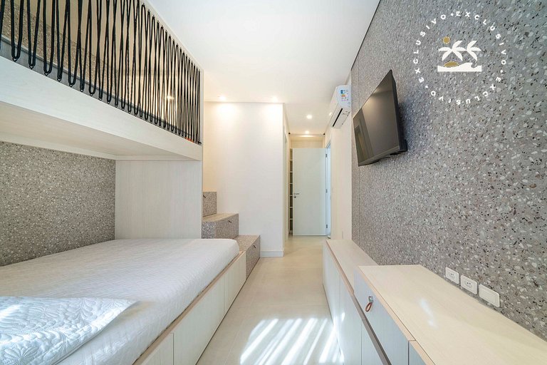 Barbados 203 - Apto 2 suítes na Praia de Bombas