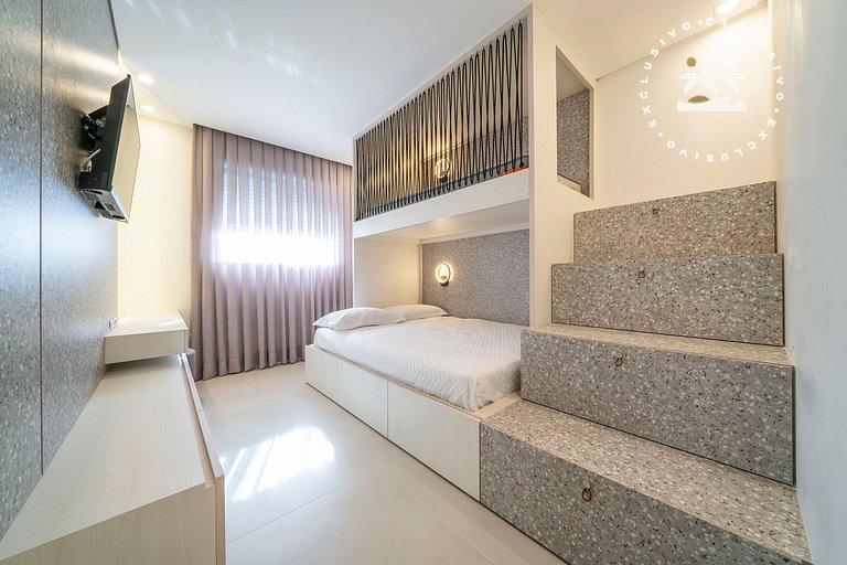 Barbados 203 - Apto 2 suítes na Praia de Bombas