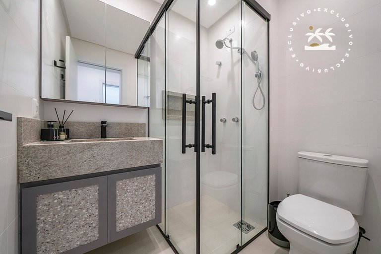 Barbados 203 - Apto 2 suítes na Praia de Bombas