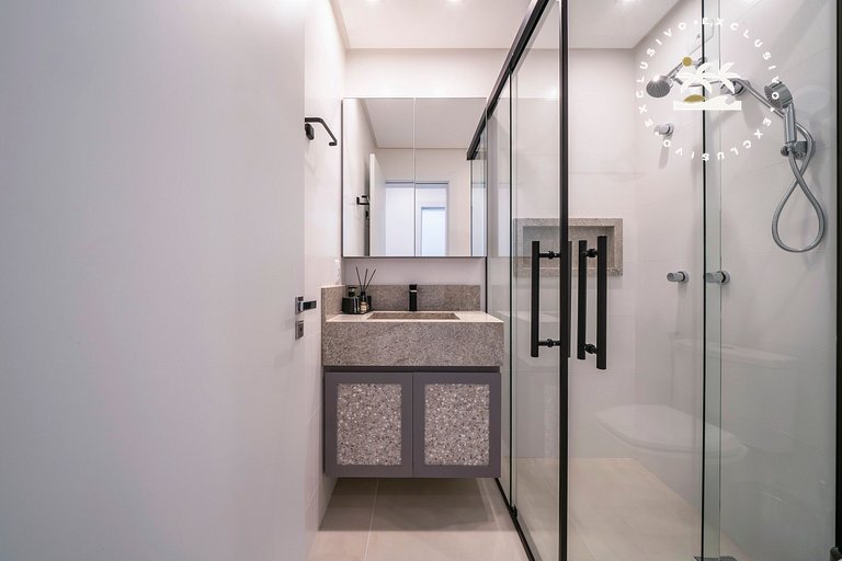 Barbados 203 - Apto 2 suítes na Praia de Bombas