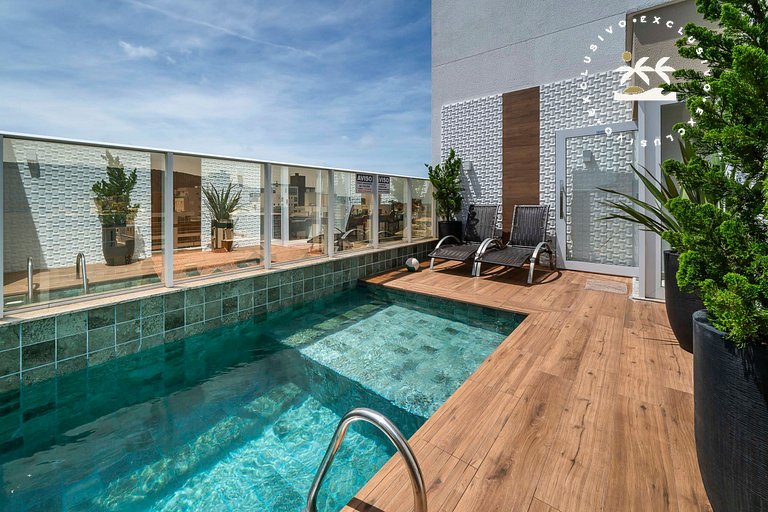 Barbados 203 - Apto 2 suítes na Praia de Bombas