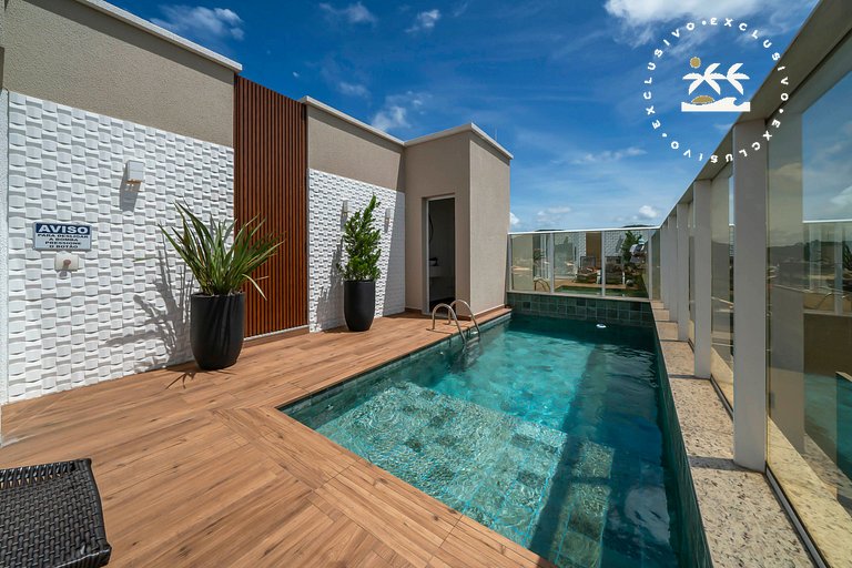 Barbados 203 - Apto 2 suítes na Praia de Bombas