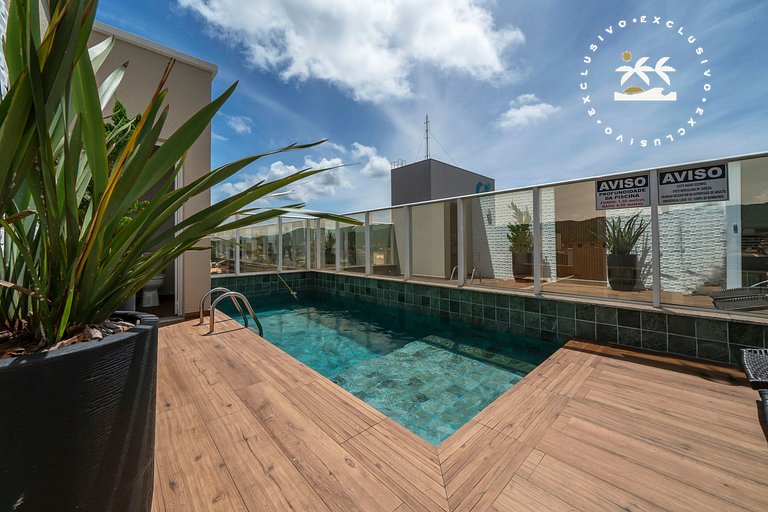 Barbados 203 - Apto 2 suítes na Praia de Bombas