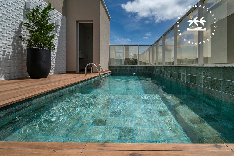 Barbados 203 - Apto 2 suítes na Praia de Bombas