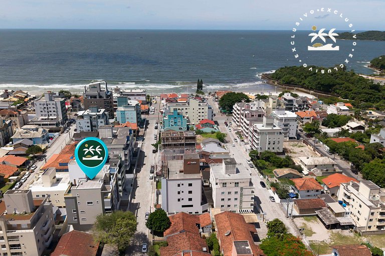 Barbados 203 - Apto 2 suítes na Praia de Bombas