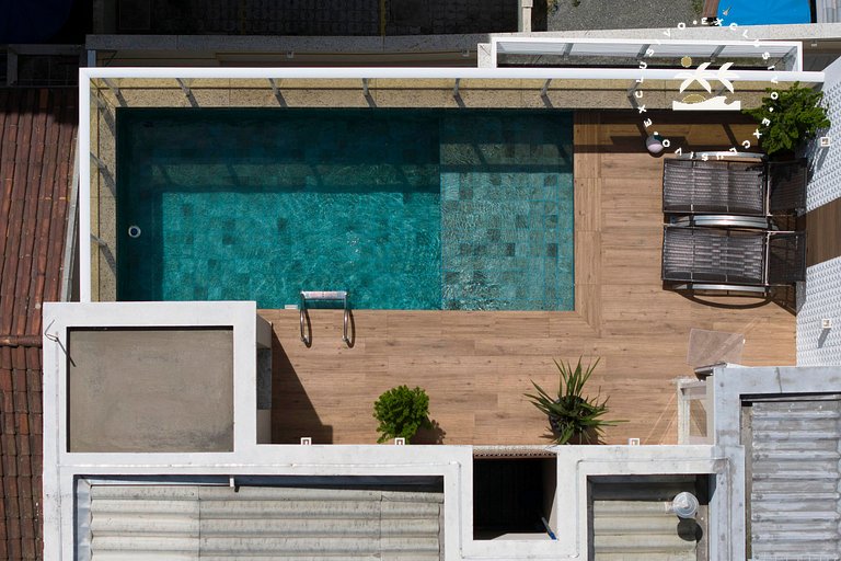 Barbados 203 - Apto 2 suítes na Praia de Bombas