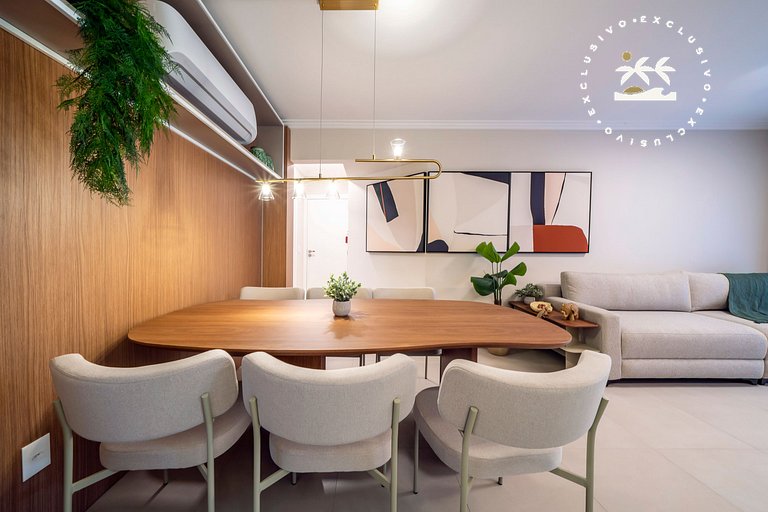 Porto Canoas 101 - Apto térreo 3 quartos à 100 metros da Pra