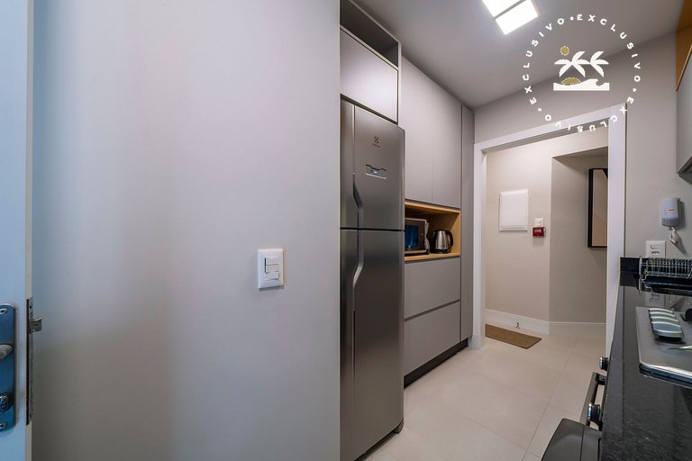 Porto Canoas 101 - Apto térreo 3 quartos à 100 metros da Pra