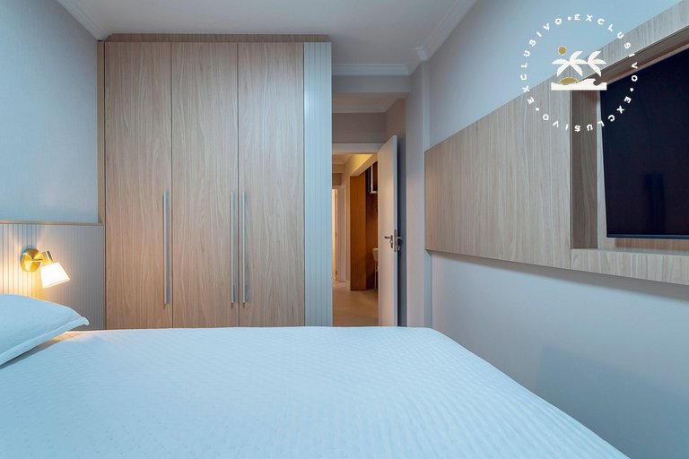 Porto Canoas 101 - Apto térreo 3 quartos à 100 metros da Pra