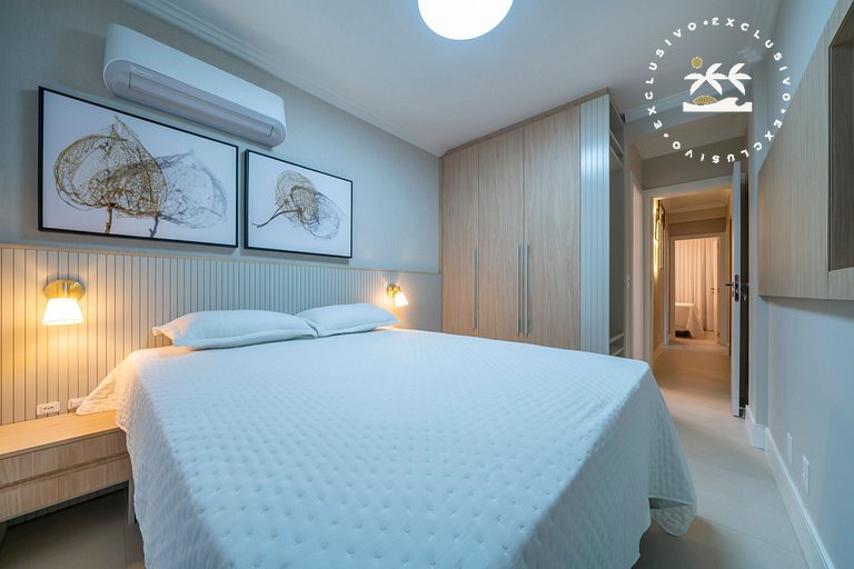 Porto Canoas 101 - Apto térreo 3 quartos à 100 metros da Pra