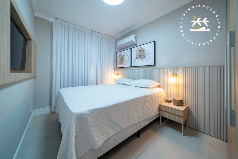 Porto Canoas 101 - Apto térreo 3 quartos à 100 metros da Pra