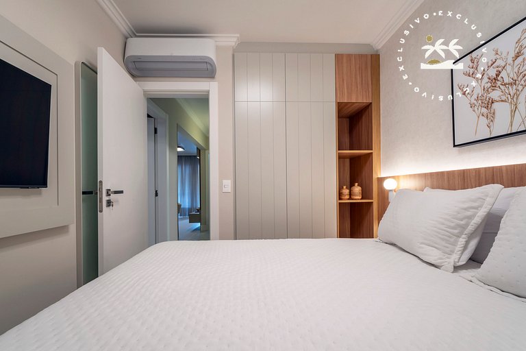 Porto Canoas 101 - Apto térreo 3 quartos à 100 metros da Pra