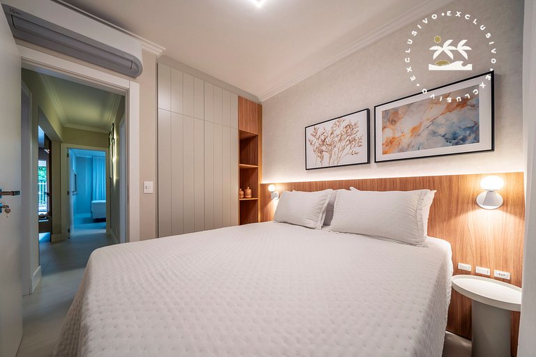 Porto Canoas 101 - Apto térreo 3 quartos à 100 metros da Pra