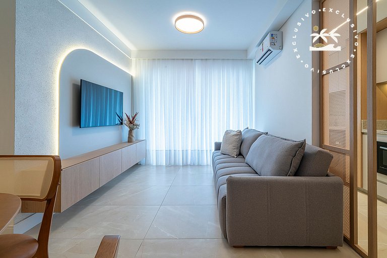 Terrazzo 408A - Apartamento 02 quartos - Acomoda até 05 pess