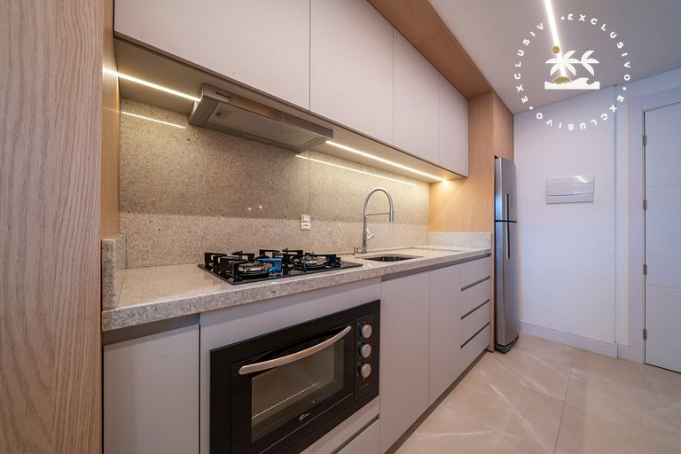 Terrazzo 408A - Apartamento 02 quartos - Acomoda até 05 pess