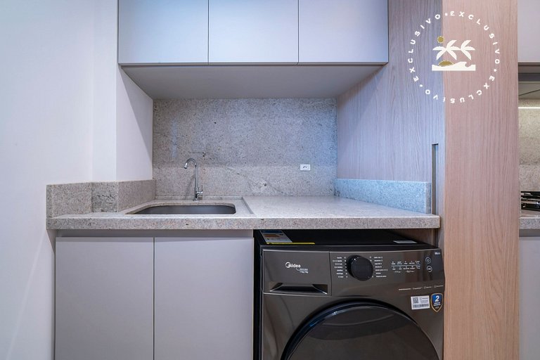 Terrazzo 408A - Apartamento 02 quartos - Acomoda até 05 pess