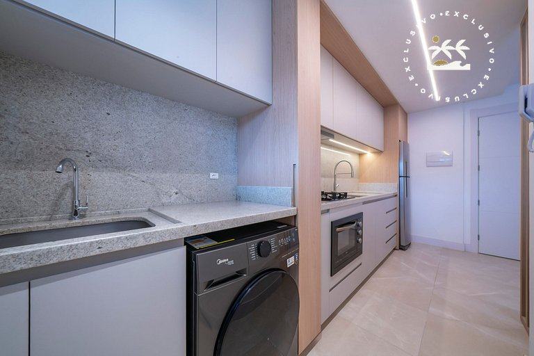 Terrazzo 408A - Apartamento 02 quartos - Acomoda até 05 pess