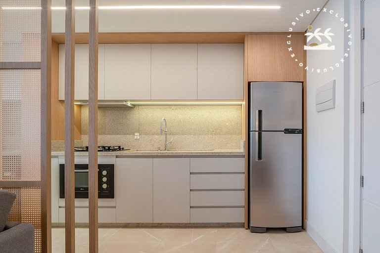 Terrazzo 408A - Apto 2 quartos em condomínio de luxo à 300 m