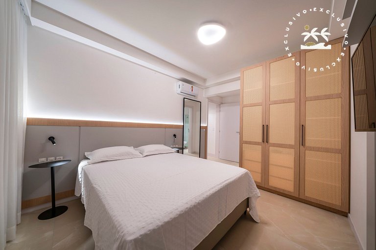 Terrazzo 408A - Apto 2 quartos em condomínio de luxo à 300 m