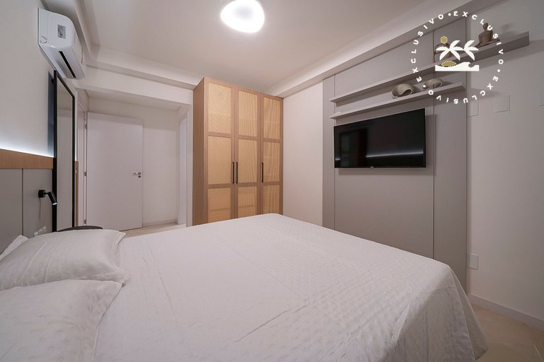 Terrazzo 408A - Apartamento 02 quartos - Acomoda até 05 pess