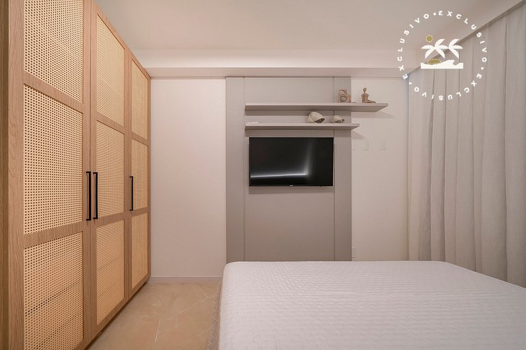Terrazzo 408A - Apartamento 02 quartos - Acomoda até 05 pess