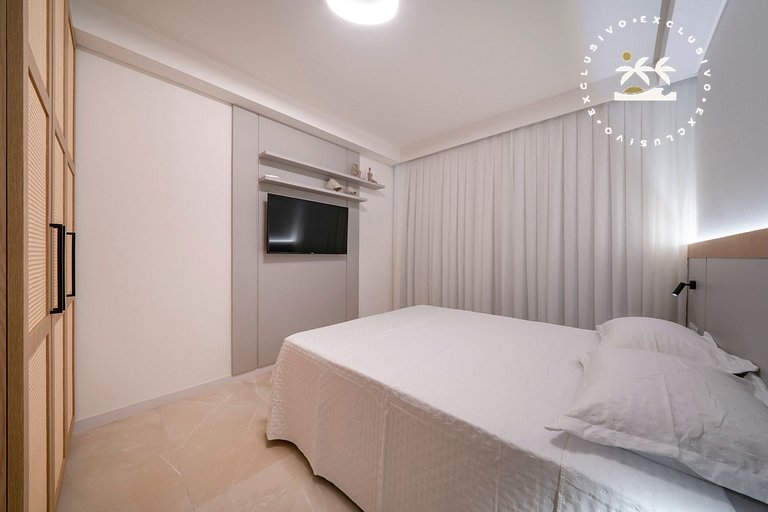 Terrazzo 408A - Apartamento 02 quartos - Acomoda até 05 pess